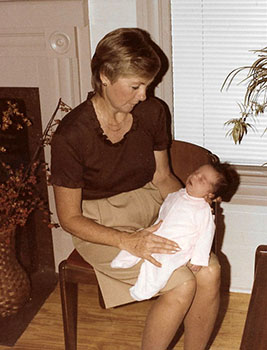 Grandmom Cecilia with the author (Photo: Ali Jakobson)